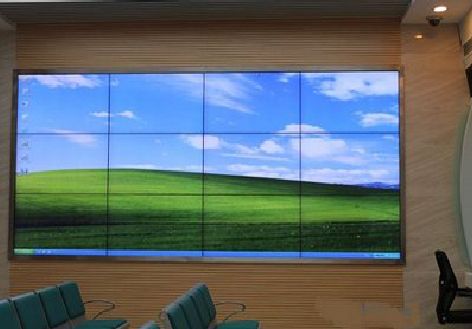 泾阳液晶拼接屏的另类用法。